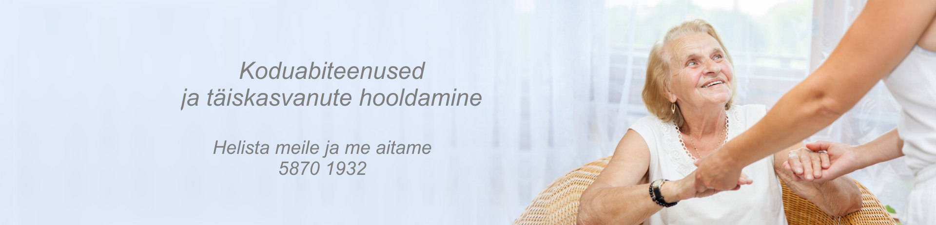 koduabiteenused koduabi hooldus vanurite hooldamine